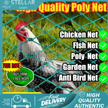 Shop Net For Chicken Farm 100 Meter With Free Rope with great
