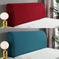 【CW】 Thicken Elastic Bed Cover All-inclusive Backrest Polar Fleece Headboard Dust Protection