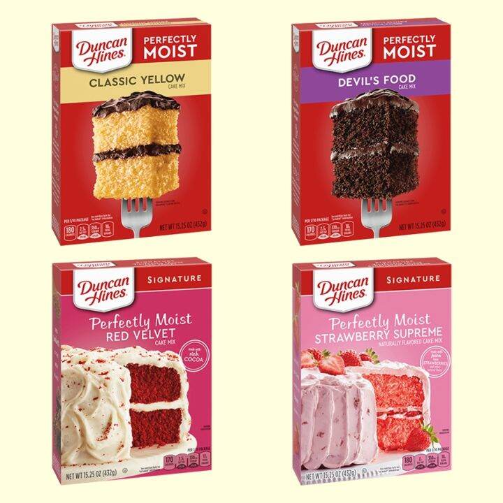 DUNCAN HINES CAKE MIX ( CHOOSE YOUR FLAVOR ) Lazada PH