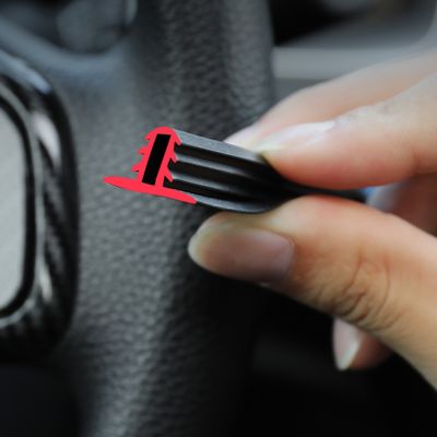 2M Auto Dashboard Sealing Strip Noise Sound Insulation Rubber Strips Universal for Weatherstrip Auto Accessories Car Stickers