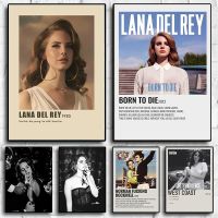 Hot นักร้อง Lana Del Rey โปสเตอร์-พระเยซู Nordic Lizzy Grant เพลงอัลบั้มภาพยนตร์ทีวี Figer Wall Art ภาพจิตรกรรมฝาผนังผ้าใบภาพวาด Room Decor