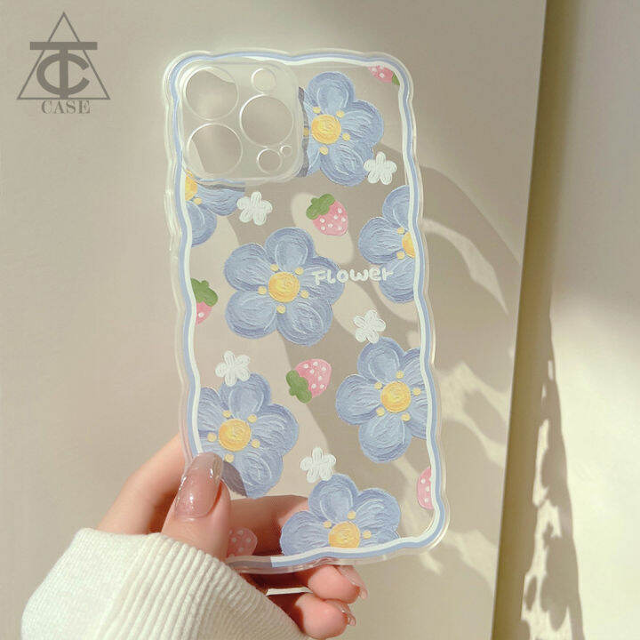 เคส-iphone-ซอฟท์-tpu-ซิลิโคนเคสโทรศัพท์-iphone-11-12-13-14-pro-max-7-8-7plus-8plus-13-12-mini-xr-x-xs-max-11promax-12promax-13-pro-max-ลายภาพวาดสีน้ํามัน-รูปดอกไม้