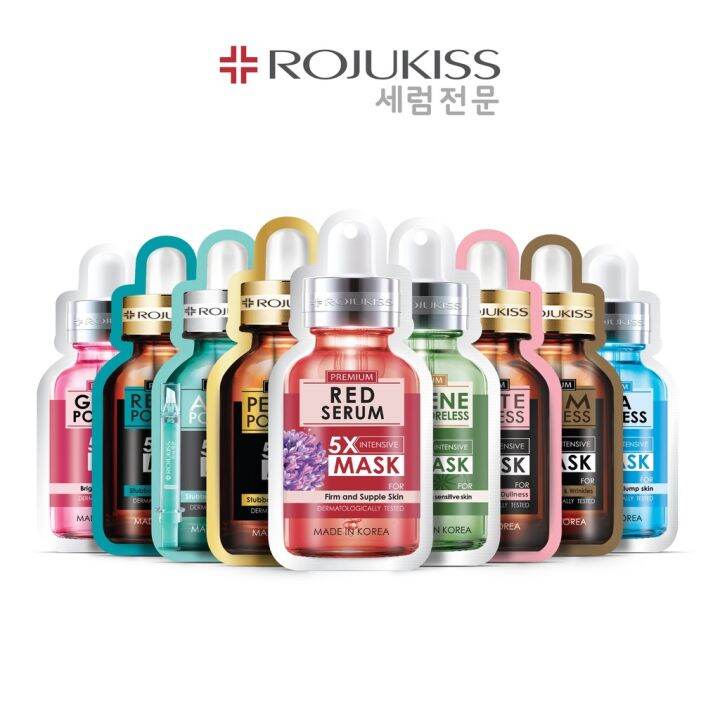 1แผ่น-มาส์กหน้าโรจูคิส-rojukiss-mask-มาส์กหน้าเซรั่ม-rojukiss-mask-มาส์กหน้าโรจูคิส-มีทั้งหมด-14-สูตร-ถูก-แท้-ส่งฟรี