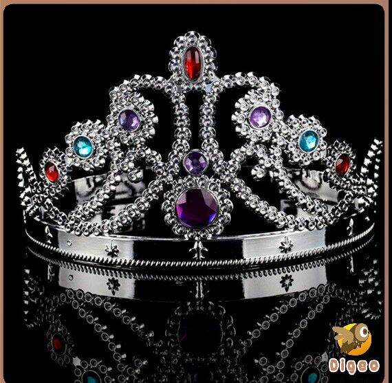 Digeo Crown Princess Crown King Crown Prince Emperor Headdress Party ...
