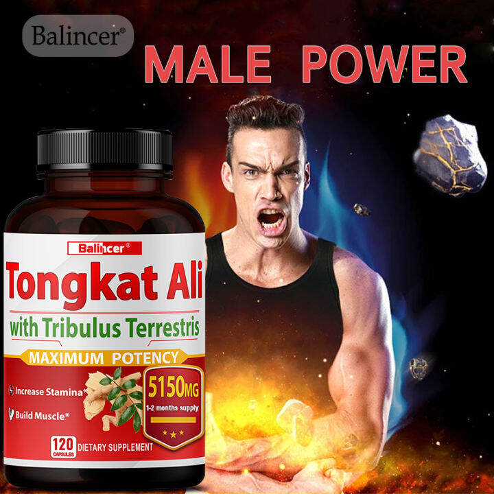 Balincer Tongkat Ali Supplement for Men Supports Strength, Energy