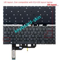 New US backlit keyboard for MSI Creator 15 A10SFS/A10SE/MS-16V2 MS-16V3 A10SET-088 A10SE-257US series laptop