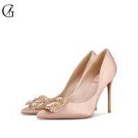 ♗☜✚ Satin Pumps Shoes