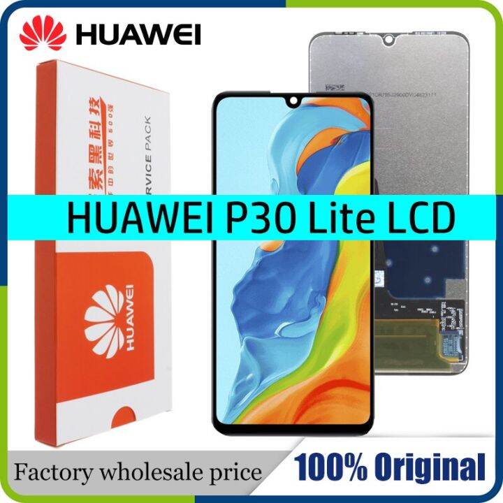 จอแอลซีดีพร้อมกรอบ6-15-สำหรับ-huawei-p30-lite-จอแสดงผล-lcd-สำหรับหน้าจอ-huawei-p30-lite-4e-nova-mar-lx1-lx2-al01