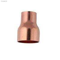 ✳▧ 6.35 - 25.4mm Copper Welding Pipe Fitting Reducing Straight Coupling Connector for Air Conditioning Refrigeration