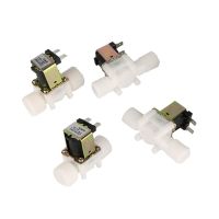 ☈ 1/2 3/4 Water Solenoid Valve DC 12V AC 220V Magnetic Valve Washing Machine Drinker Dispenser Water Controller Switch