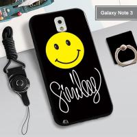 เคสสำหรับ Samsung Galaxy Note 3 (N9000) คุ้มครองเต็มรูปแบบกรณีโทรศัพท์ซิลิโคนกันกระแทกโทรศัพท์ครอบคลุมกรณีปลอกสำหรับ Samsung Galaxy Note 3 (N9000),กรณีโทรศัพท์ซัมซุงที่มีฟรีเชือกเส้นเล็กแหวนยืน H older