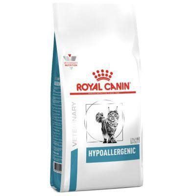 [ ส่งฟรี ] Royal Canin Hypoallergenic  2.5 kg. อาหารสำหรับแมวที่มีภาวะแพ้อาหาร ใช้โปรตีนถั่วเหลือง