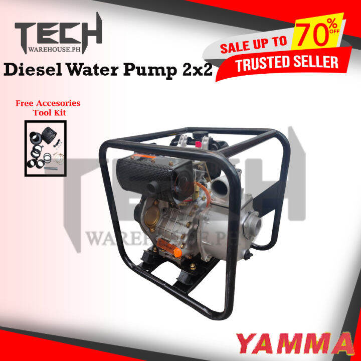 Yamma Diesel Water Pump 2x2 for Construction Irrigation Suction High ...