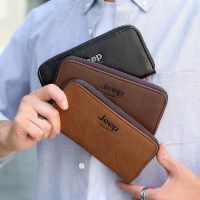 （Layor wallet） ใหม่หรูหราธุรกิจสองพับผู้ชาย39; S กระเป๋าสตางค์หนังที่มีซิปกระเป๋าเหรียญผู้ถือบัตรกระเป๋ามัลติฟังก์ชั่สำหรับผู้ชายกระเป๋าคลัทช์