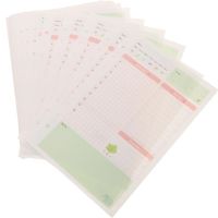 Planner A5 Refill Paper Notebook Inserts Binder Refills Insert Accessories Weekly Loose Day