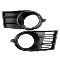 1 Pair Car Front Bumper Fog Light Cover Trim Grille for Suzuki Swift 2005 2006