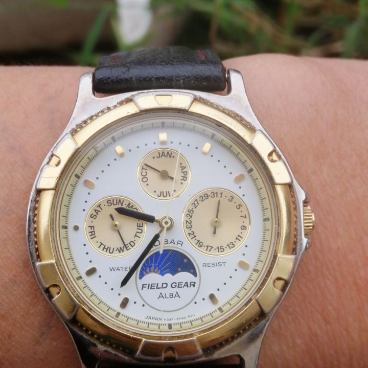 Đồng hồ nam hiệu ALBA FIELD GEAR của Nhật 