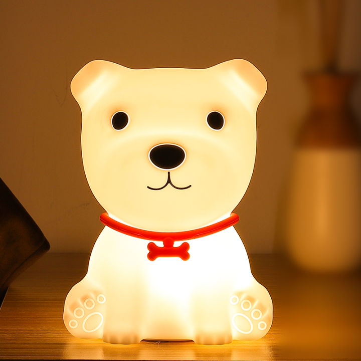 kawaii-led-night-light-sensor-lights-lampe-dog-remote-control-table-lamp-bedroom-decoration-veilleuse-baby-kids-christmas-gifts