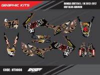 สติ๊กเกอร์วิบาก Honda CRF 250 L ทั้งคัน Graphic kit สติ๊กเกอร์เคลือบเงา สุดคุ้ม