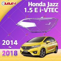 Honda Jazz GK 14 15 16 17 18 เลนส์ไฟหน้า ฝาครอบไฟหน้า ไฟหน้ารถยนต์ ไฟหน้าสําหรับ ฝาครอบไฟหน้าตรงรุ่น ฝาครอบเลนส์  headlamp cover ไฟหน้า โคมไฟหน้า ฝาครอบเลนส์