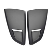 Black 1/4 Rear Side Vent Quarter Window Louver Shutter Cover Trim for 2015-2022