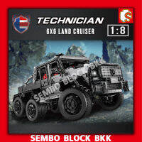 ชุดตัวต่อ รถเทคนิค TECHNICIAN LE-J901 6x6 (ไม่มีมอเตอร์แถมให้ในกล่อง) จำนวน 3300 ชิ้น