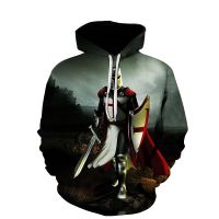 [Qinqin clothing]Man Hoodies 3D Templar Knight Group พิมพ์ Hoodies ผู้ชาย/ผู้หญิงเสื้อกันหนาว Hoody Outwear Hip Hop Streetwear ผู้ชาย39; S Hooded Pullovers