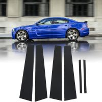 Car Pillar Posts Door Window Trim Molding for Charger 2011-2021 Anti Scratch Stickers Accessories Black