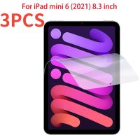 [HOT DOLXIOWEOH 539] 3PCS PET Soft Film สำหรับ Apple iPad Mini 6 (2021) 6th Generation 8.3นิ้วป้องกันหน้าจอป้องกันฟิล์มแท็บเล็ตฟิล์ม A2568