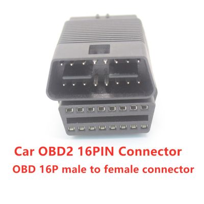 Acheheng รถ OBDII 16PIN OBD2เคเบิ้ล OBD 16จุดชายกับหญิงวินิจฉัยเชื่อมต่อสำหรับเครื่องมือวิเคราะห์รถ12โวลต์รถบรรทุก24โวลต์เชื่อมต่อ