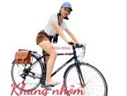 XE ĐẠP - xe đạp califa ct700 - xe đạp cổ + tặng túi da xe đạp địa hình