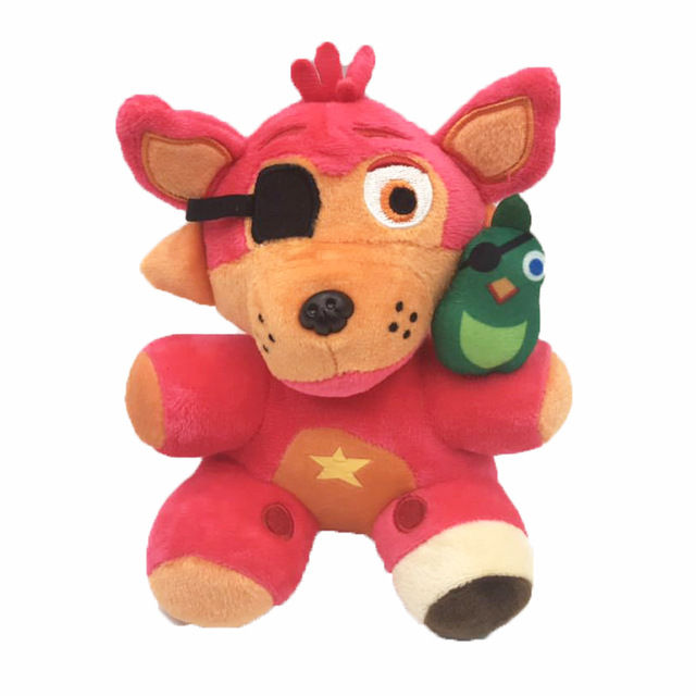 ตุ๊กตาตุ๊กตาหมีเที่ยงคืน-fnaf-ซีรีส์-จิ้งจอกแดงกระต่ายน้อยสีม่วงตุ๊กตาหมีสีน้ำตาล