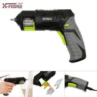 1/ 4" Pistol Type Cordless ​Electric Screwdriver 1300mAh Lithium USB Charging Screw Drive Right Angle Drill for Install / Repair