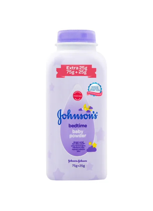JOHNSONS BEDTIME BABY POWDER (UNGU) 75+25GR Lazada Indonesia