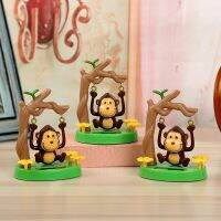 Cartoon Solar Powered Swing Monkey Toy Car Interior Decorate Home Office Desk Decor Toys Gifts