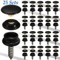 75pcs/set Snap Fastener Button Screw Studs Kit 15mm high quality accessory parts suitable for Boat Cover Home Improvement