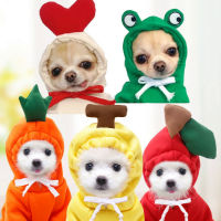 Hoodie-Dog Dog Basic Sweater Coat Cute Frog Shape Warm Winter Jacket Cat Cold Weather Clothes Outfit Halloween Hoodie