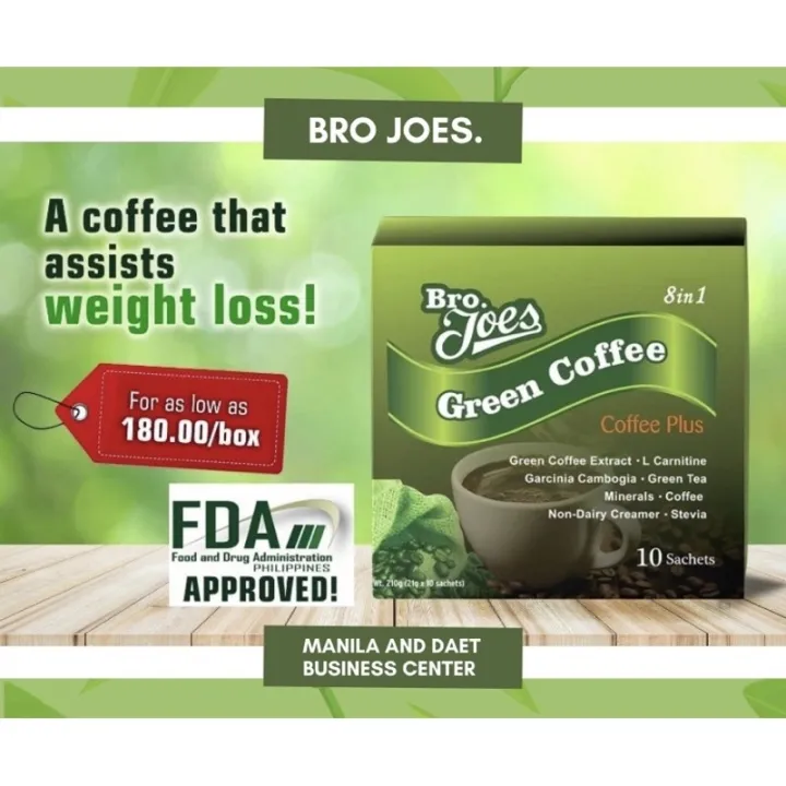 Bro. Joe’s Green Coffee 8 in 1 Lazada PH