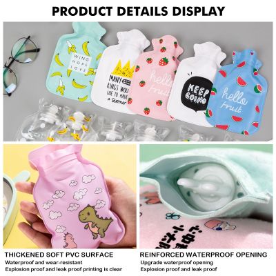 【CW】 Cartoon Hand Warm Injection Explosion-Proof Hot Bottle Handbag Feet