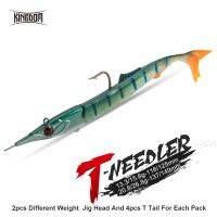 【hot】❇┋✌ T-NEEDLE Fishing Lures Sinking Artificial Silicone bait Wobblers for pike Soft T-tail Crankbaits Tackles