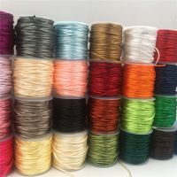 【YD】 2mm 30meters/roll Rattail Cord Thread Chinese Knot Macrame Braided String Tassels Beading