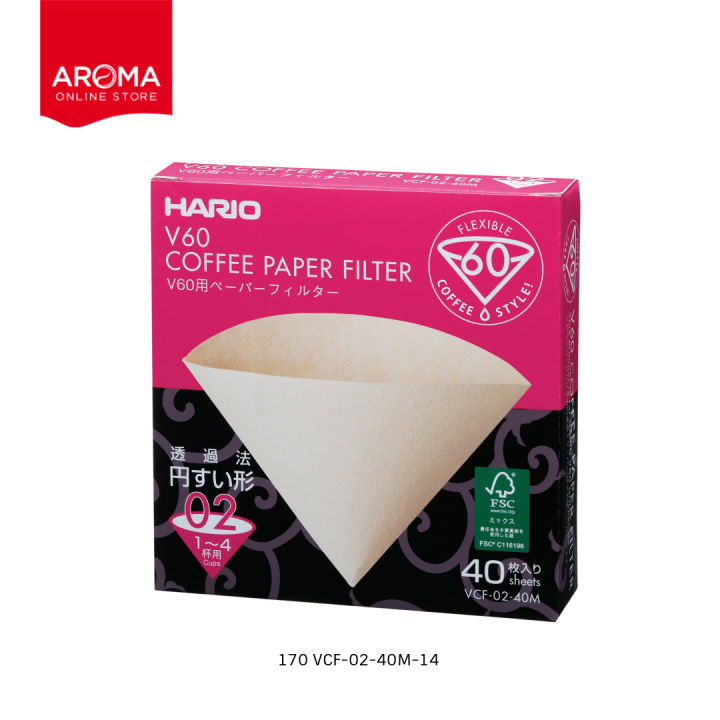 hario-กระดาษกรอง-02-hario-v60-paper-filter-02-40-sheets-031-vcf-02-40w-170-vcf-02-40m