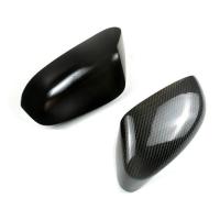 2Pcs Carbon Fiber Style Rearview Mirror Cover Side Mirror Cover Stickers for 2012-2018 New Focus Car Accessories