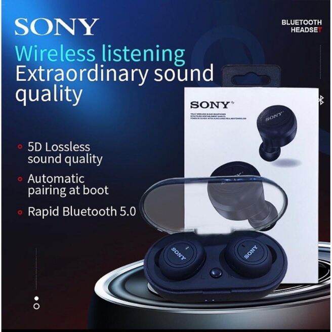 Sony TWS 7 Handsfree Bluetooth Wireless Earbuds Headphone Touch