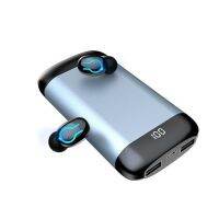 【Be worth】 【Prime deal】 【Best value for money】 หูฟังธนาคารหูฟังบลูทูธชาร์จ Q66 HD มือถือ R60ในตัวลดพลังงานกีฬา TWS สเตอริโอกรณีเสียงรบกวนหูฟังไมโครโฟน