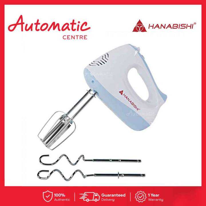 Hanabishi HHM 51 Hand Mixer with 5 Speed control and turbo option