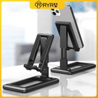 RYRA Foldable Tablet Mobile Phone Desktop Phone Stand For IPad IPhone Samsung Desk Holder Portable Desk Bracket Smartphone Stand