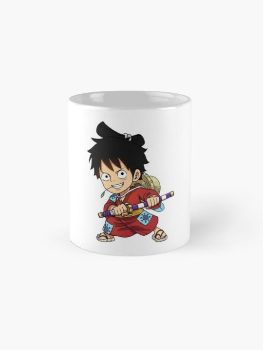 One Piece Cup Wano Arc Monkey D Luffy Fanart Anime Merchandise Printed Gift  Mug | Lazada