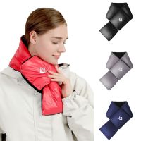 ♣❐✻ Outdoor Hiking Scarves Windproof Waterproof Cotton Down Scarfs Winter Keep Warm Neck Protection Women Men Riding Scarves