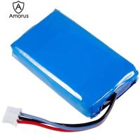 Amorus For JBL Flip 1 Speaker Battery 7.40V 1050mAh Lithium-ion Polymer Battery Replacement Part (Encode: AEC653055-2S) (without Logo)